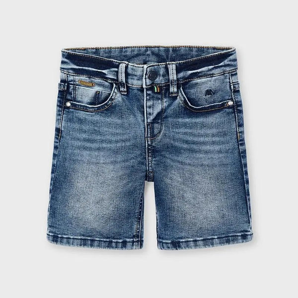 Denim 5 Pocket Bermuda Shorts for Boy Medium - Be Chic