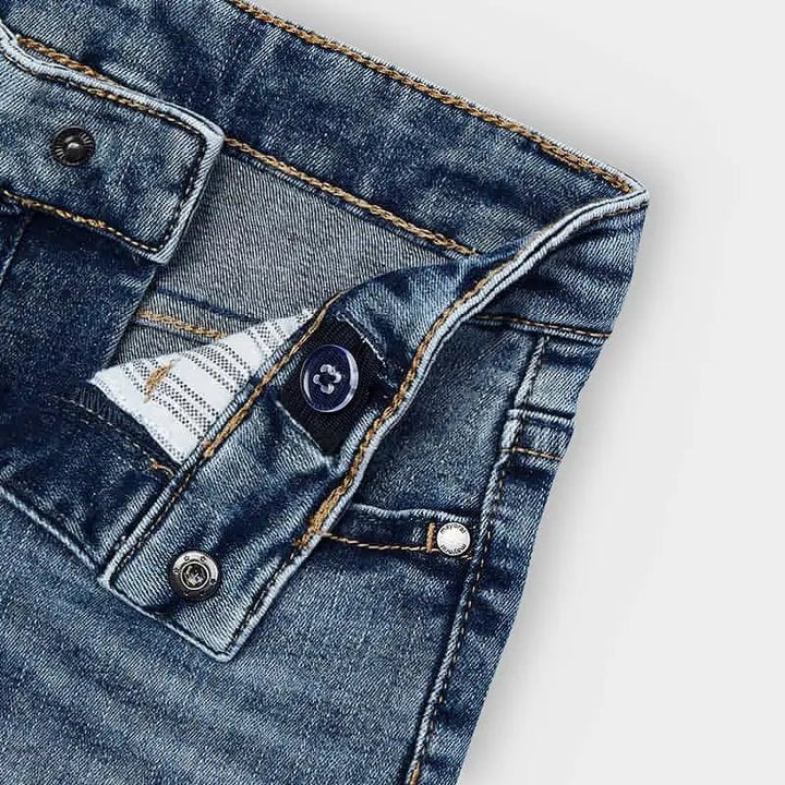 Denim 5 Pocket Bermuda Shorts for Boy Medium - Be Chic
