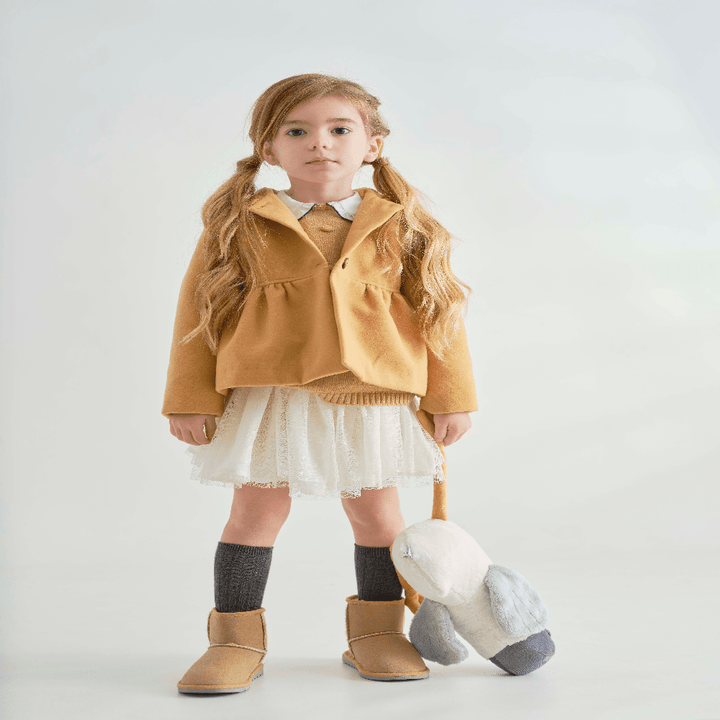Girl E.Ldta. Pop Skirt - Chemical White - Be Chic