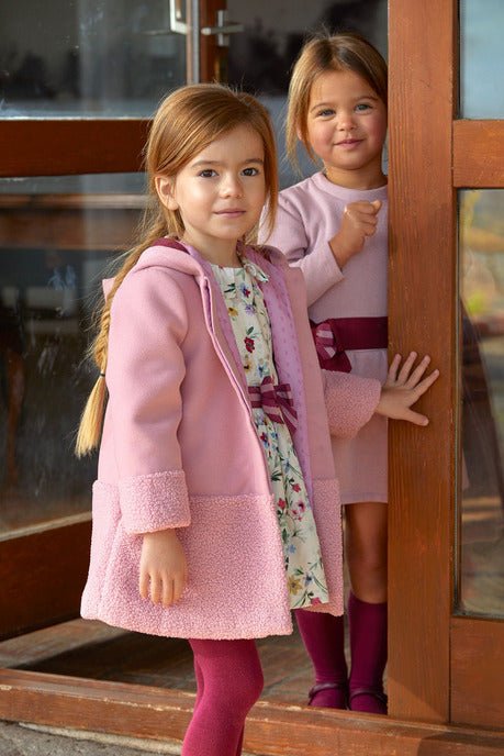 Girl Ikebana Coat - Petal - Be Chic