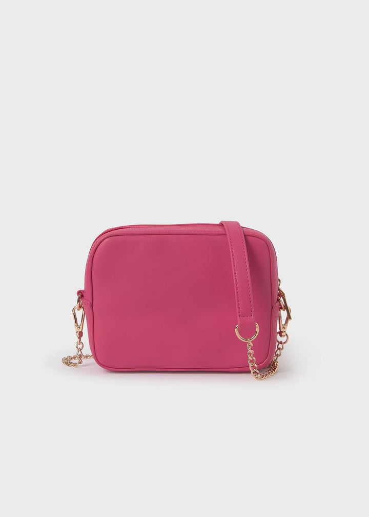 Girl Logo Quilted Bag - Fuchsia - Be Chic