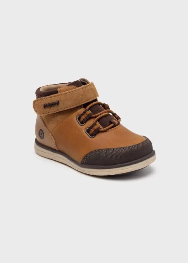 Hiker boots for baby boy - Mustard - Be Chic
