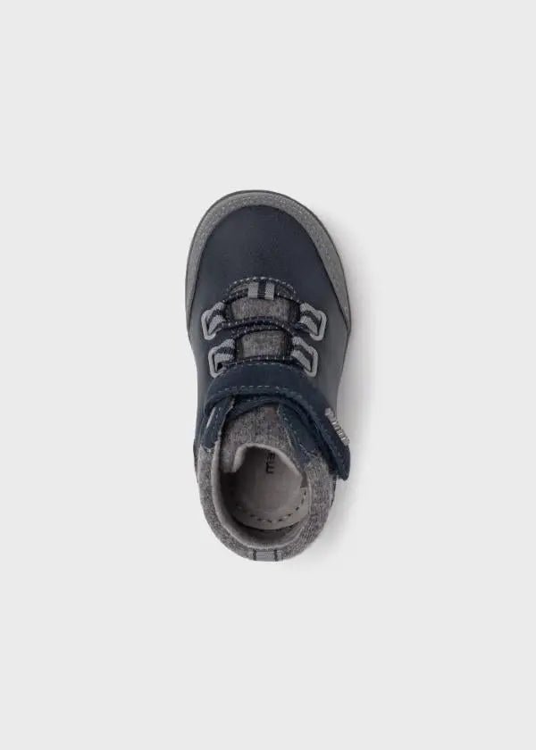 Hiker boots for baby boy - Navy - Be Chic