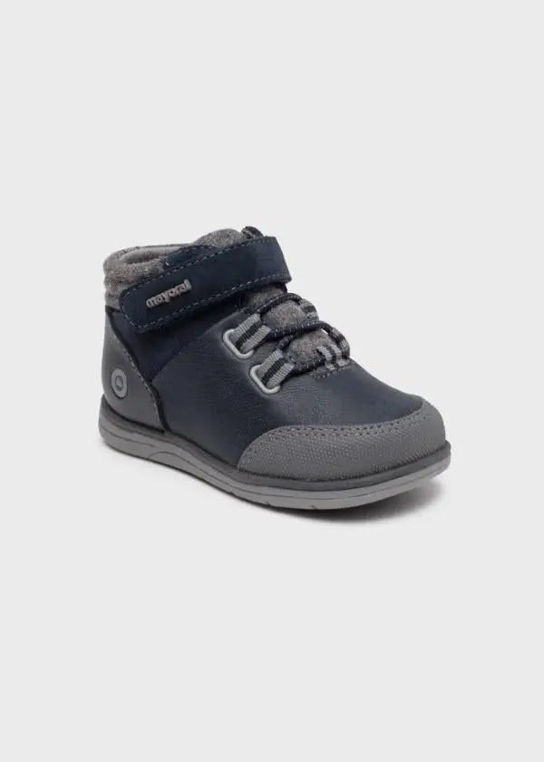 Hiker boots for baby boy - Navy - Be Chic