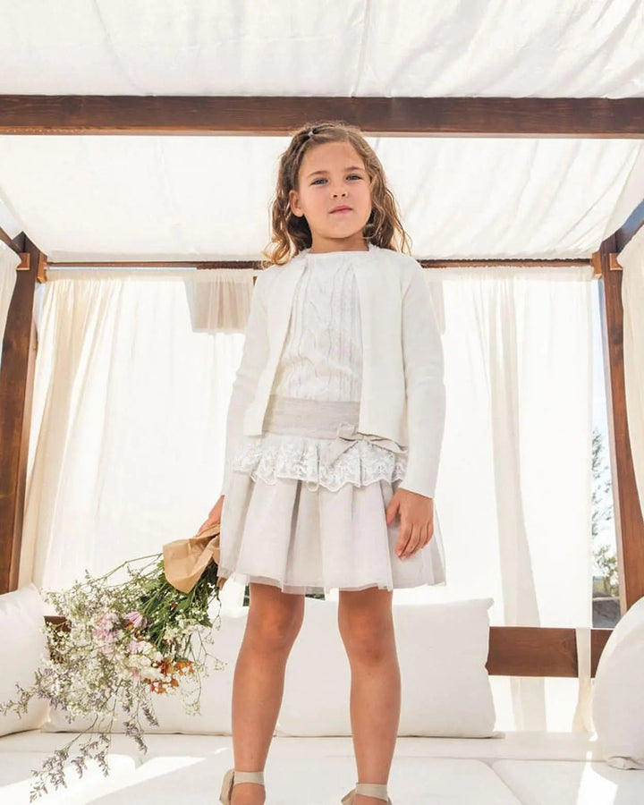 Kendo WOVEN SKIRT - SAND - Be Chic