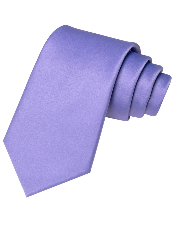 Lavender Tie and Pocket Square Set for Men Prince Kyle