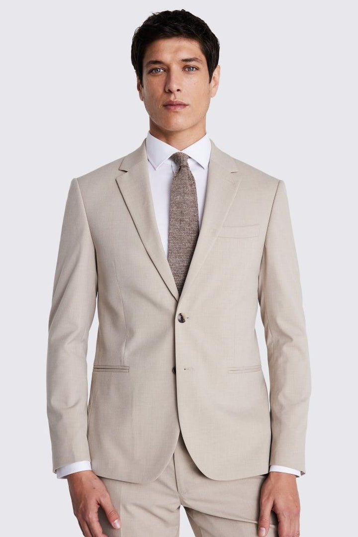 Linen Beige Suit - Perfect for Prom and other Formal Events. - Be Chic