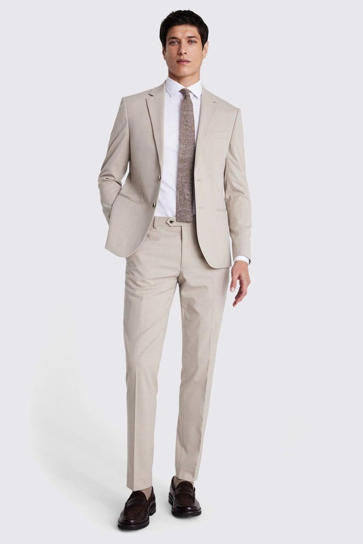 Linen Beige Suit - Perfect for Prom and other Formal Events. - Be Chic