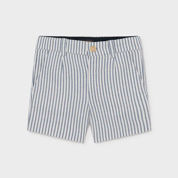 Linen Dressy Shorts for Baby Boy Nautical - Be Chic
