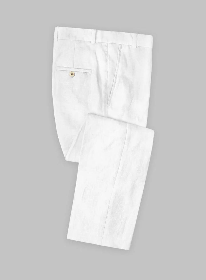 Mens All White 6 Piece Suit - Perfect for Prom and other Formal Events. - Be Chic