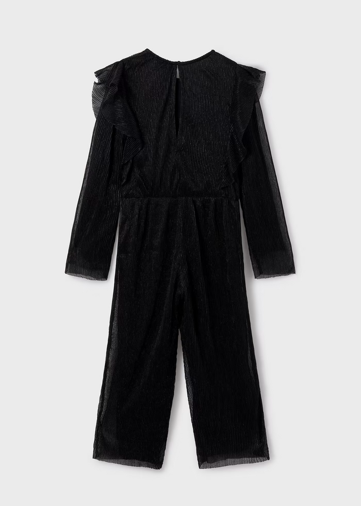 7831- Jump-suit for teen girl - Black Mayoral