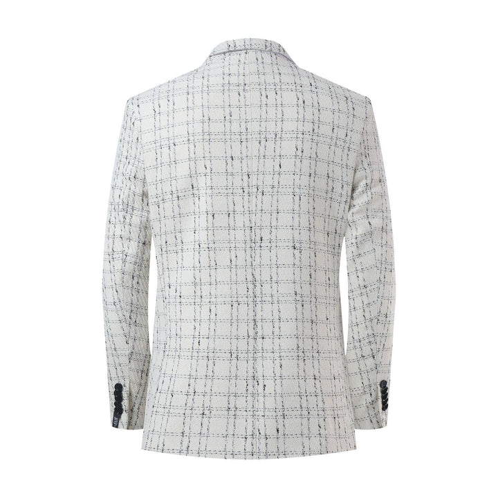 Powder White Men's Blazer – 1 Best Selling Men's Blazer in Canada - Be Chic