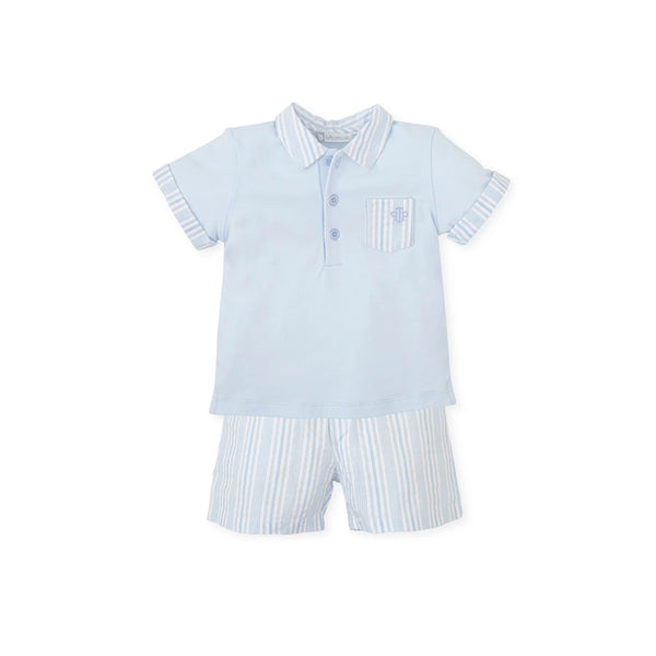 REMO BLUE WHITE SET - Be Chic