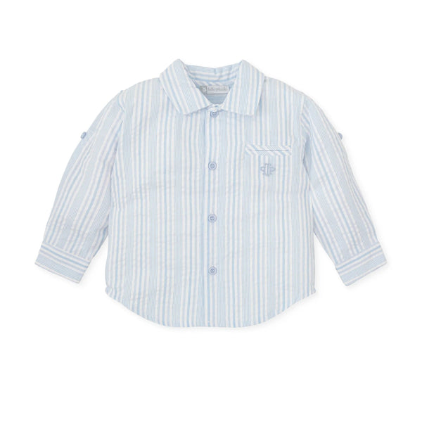REMO SKY BLUE SHIRT - Be Chic