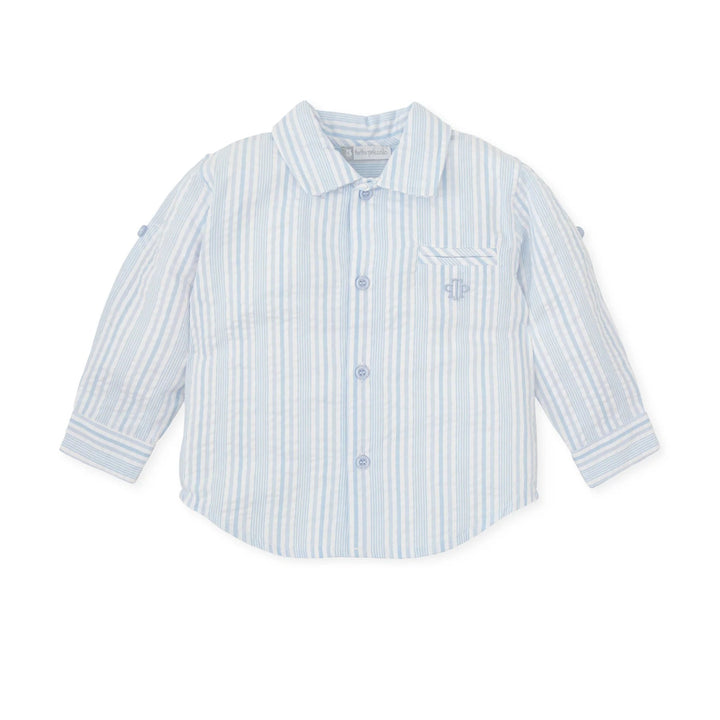 REMO SKY BLUE SHIRT - Be Chic