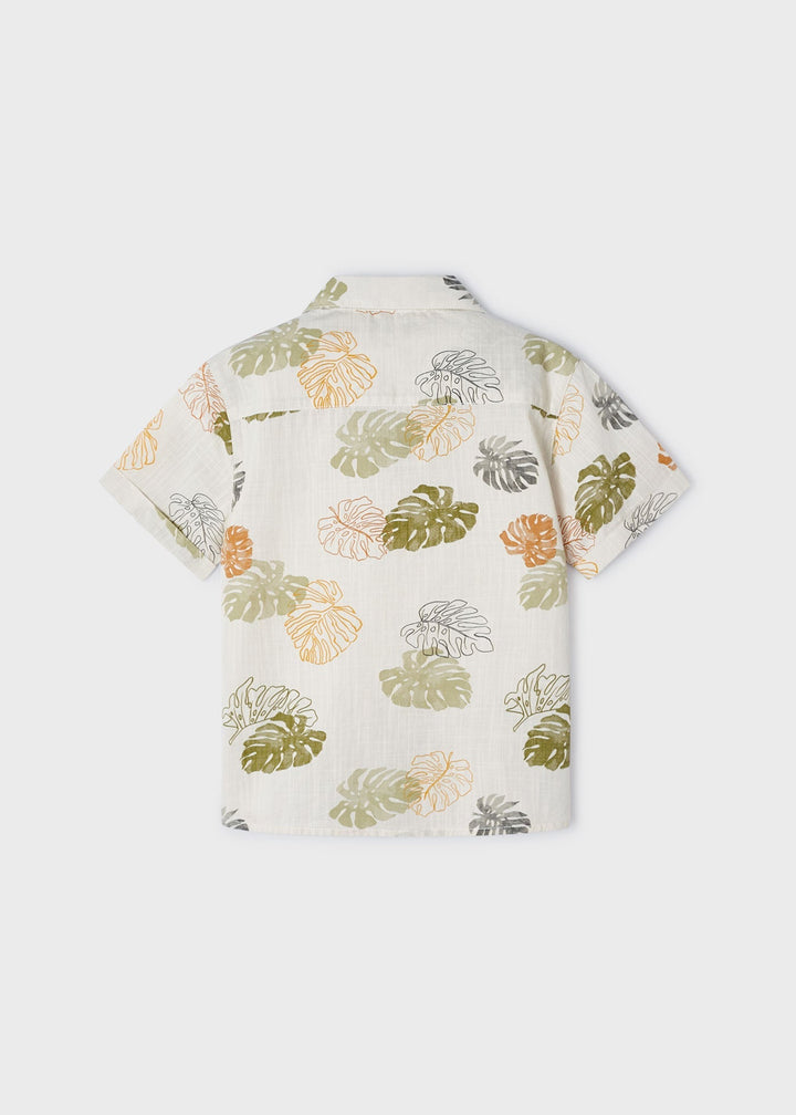 S/s buttondown shirt for boy- Mayoral kids clothing - Summer collection