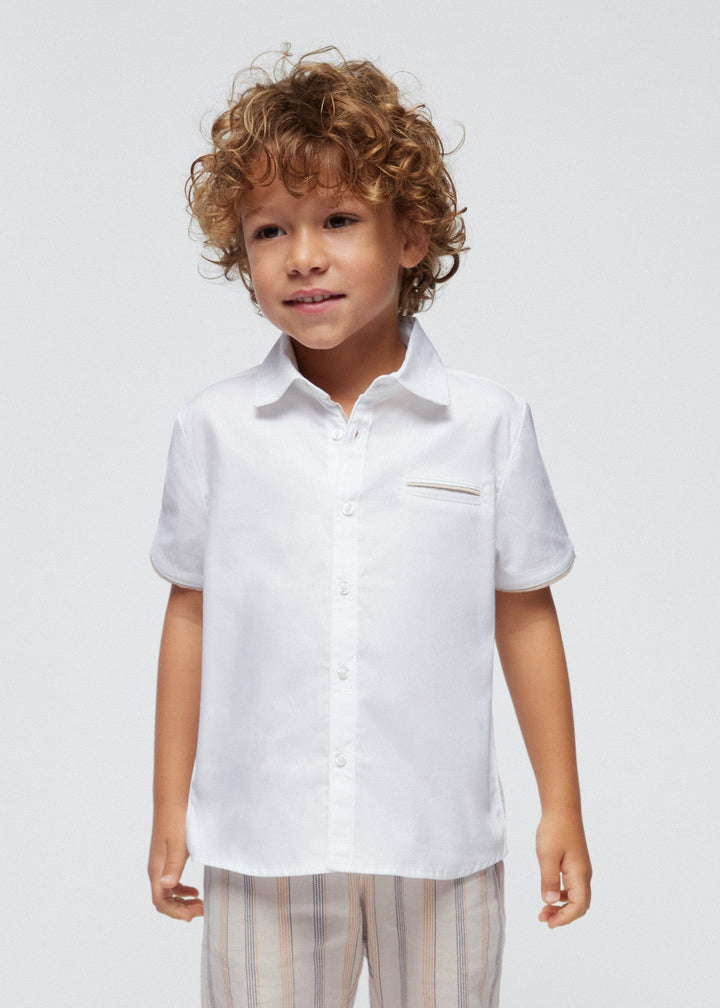 button down shirt for boy- Mayoral kids clothing - Summer collection