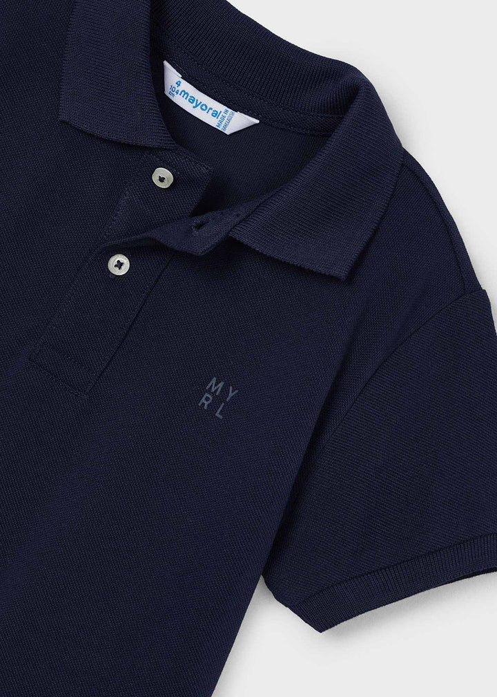 Basic polo for boy- Mayoral kids clothing - Summer collection