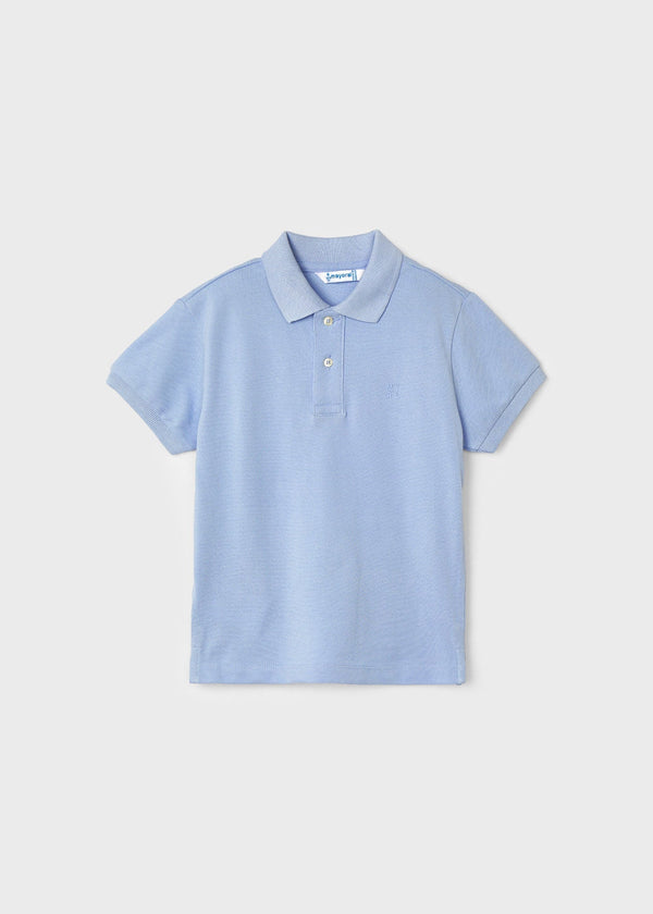 Basic s/s polo for boy- Mayoral kids clothing - Summer collection