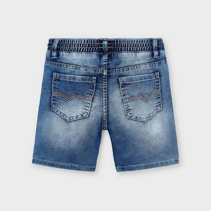 Soft Demin Jogger Shorts for Boy Light - Be Chic