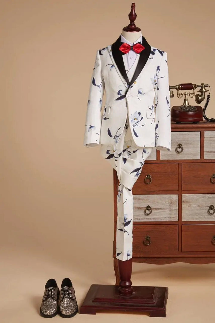 Suit for Boys: 6 Pieces Set black & White 🪡 🧵Proudly made in Canada 🇨🇦 - Be Chic