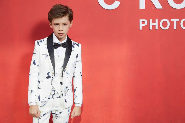 Suit for Boys: 6 Pieces Set black & White 🪡 🧵Proudly made in Canada 🇨🇦 - Be Chic