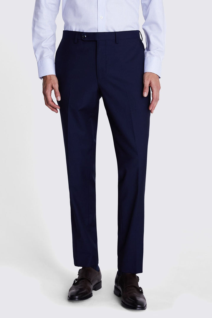 Tailored Fit Navy Twill Suit - Perfect for Prom and other Formal Events. - Be Chic