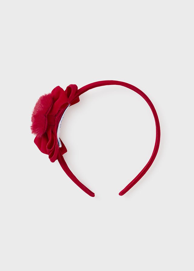 10546 - Headband for baby girl - Red - Be Chic