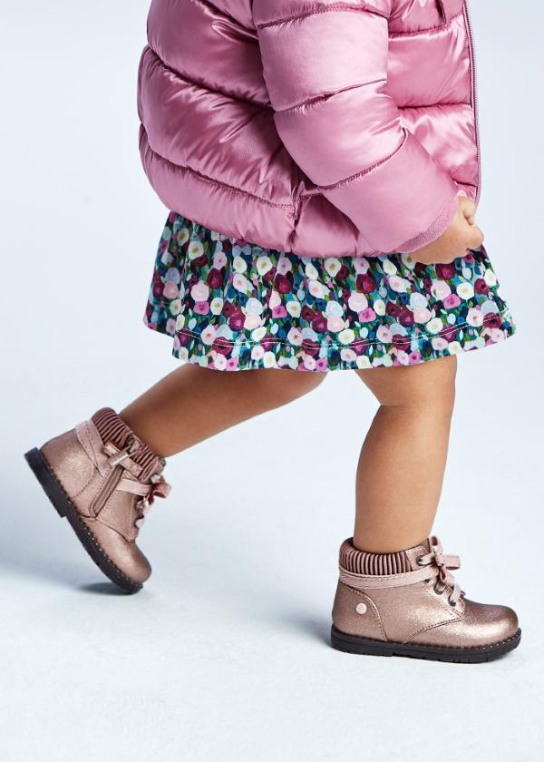 Studded biker boots for baby girl - Makeup Mayoral