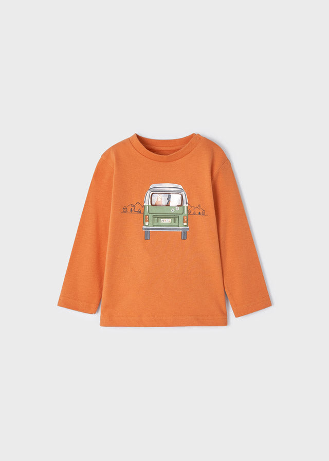 L/s shirt for baby boy - Carrot Mayoral