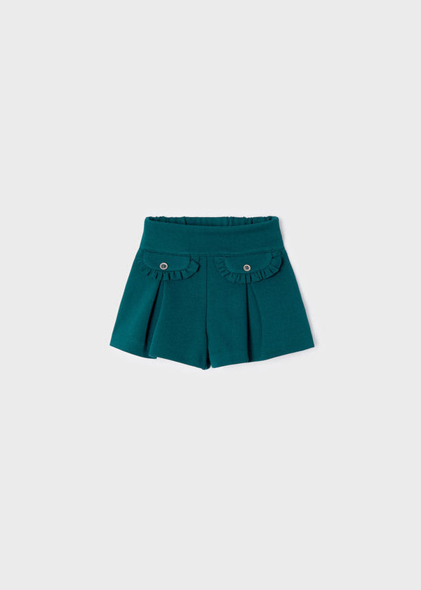 Skort for baby girl - Duck Green Mayoral