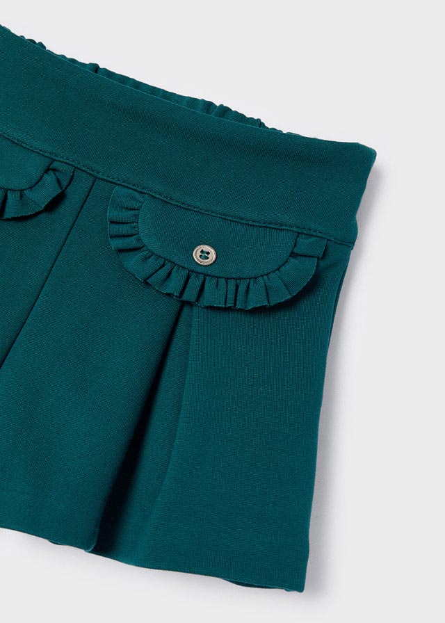 Skort for baby girl - Duck Green Mayoral