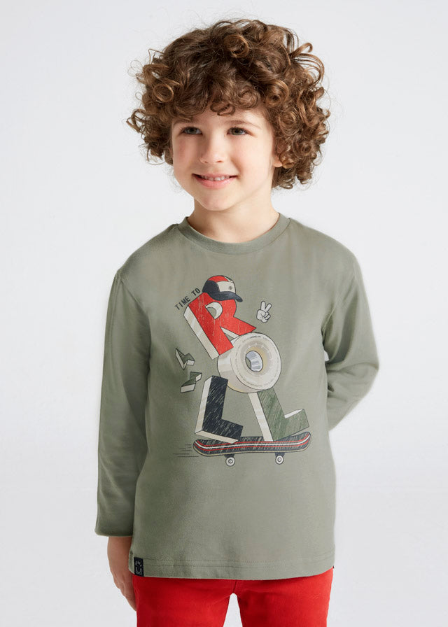 L/s shirt for boy - Thyme Mayoral