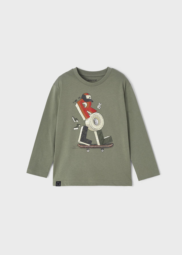 L/s shirt for boy - Thyme Mayoral