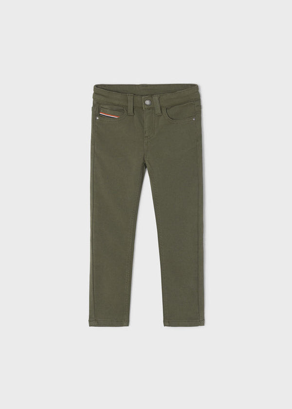 Soft slim fit pants for boy - Pine Mayoral