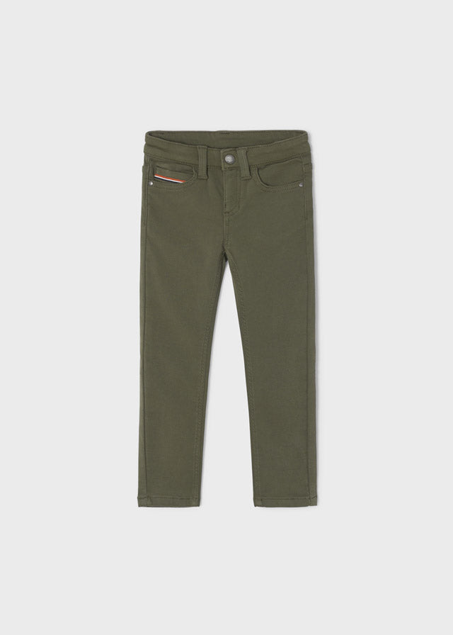 Soft slim fit pants for boy - Pine Mayoral
