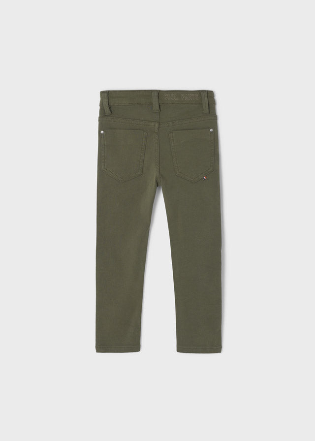 Soft slim fit pants for boy - Pine Mayoral