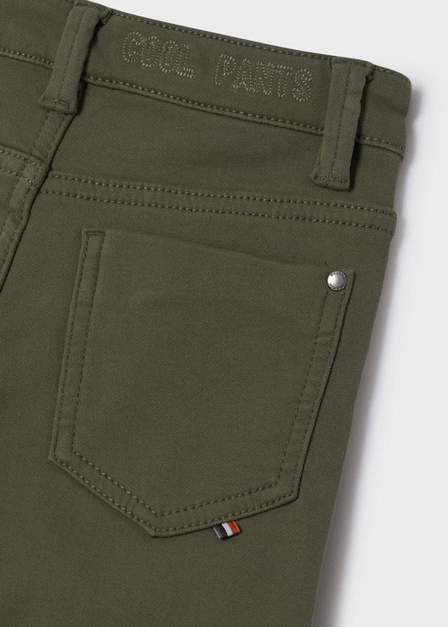 Soft slim fit pants for boy - Pine Mayoral