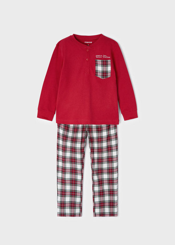 Pyjama set for boy - Red Mayoral