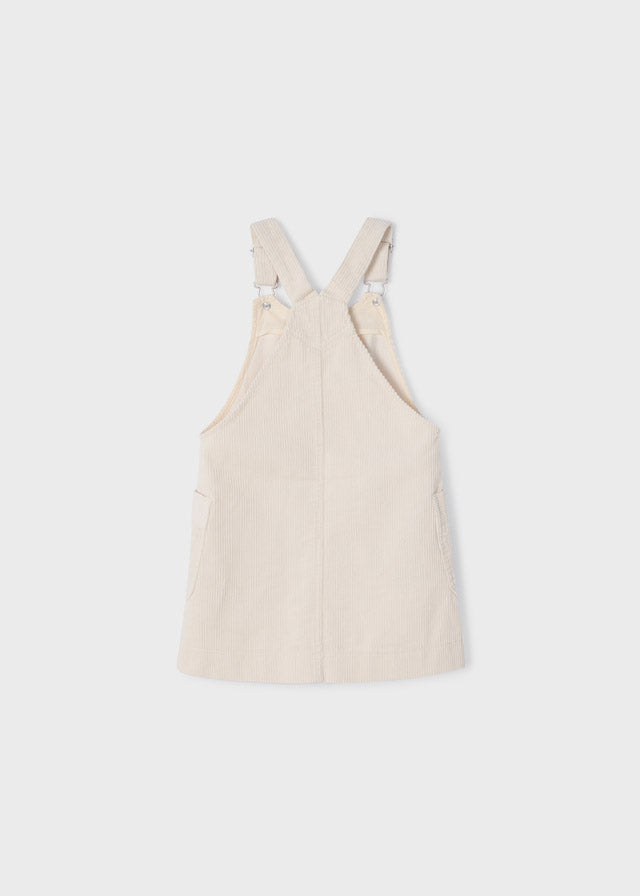 Corduroy overall skirt for girl - Chickpea Mayoral