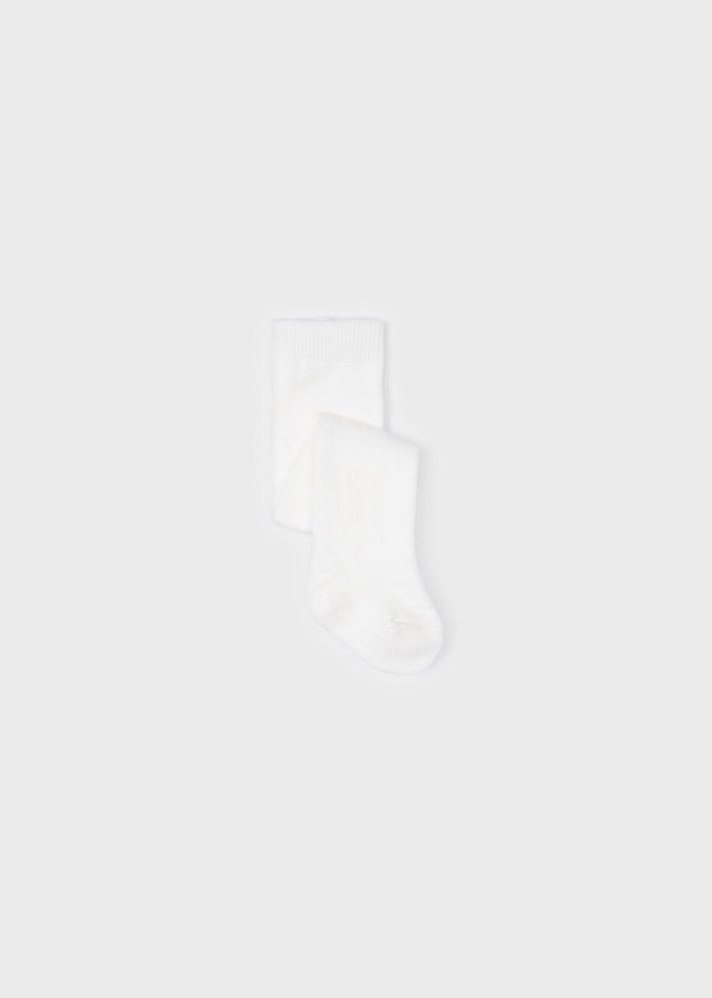 Tights for newborn girl - Natural Mayoral