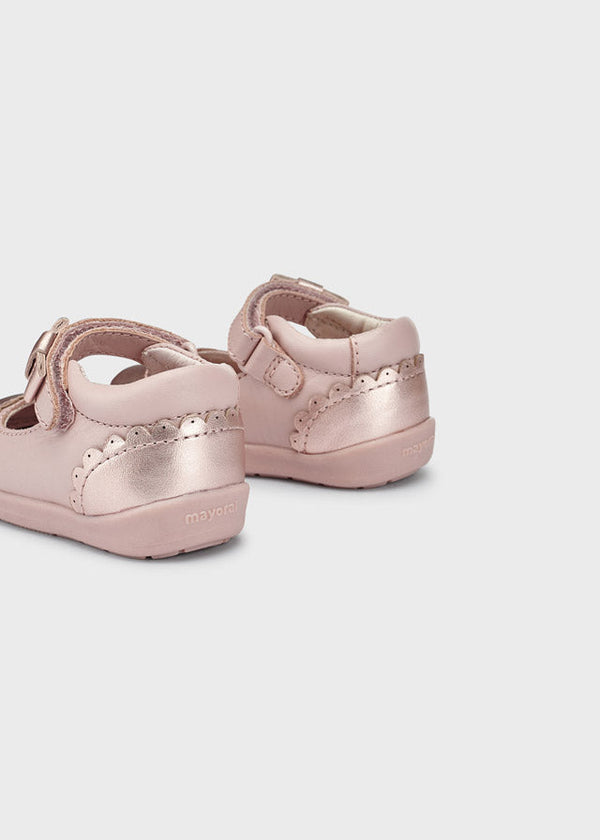 Mary jane shoes for baby girl - Nude Mayoral