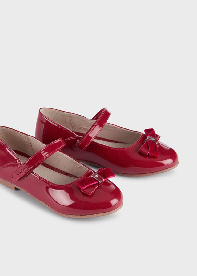 Patent leather mary jane for girl - Red Mayoral