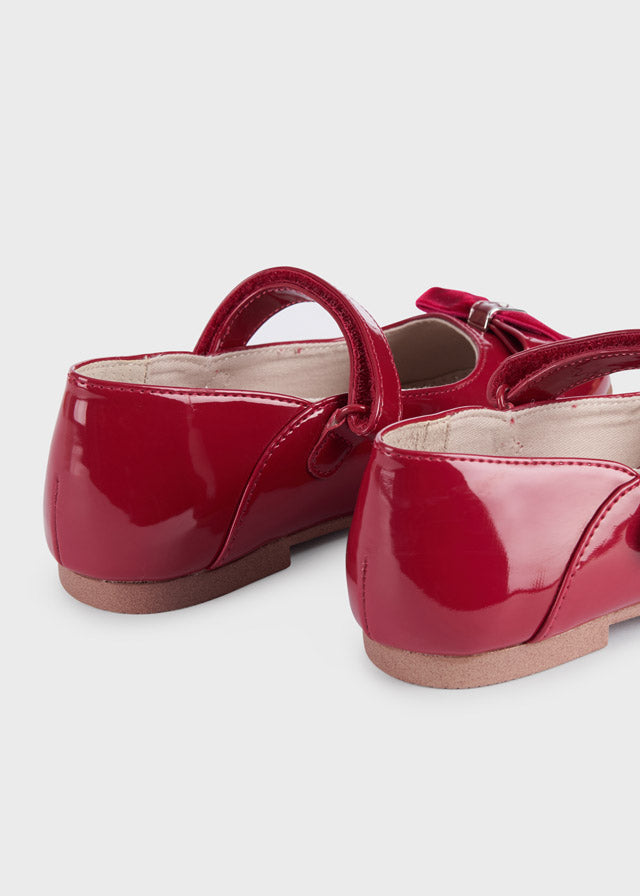 Patent leather mary jane for girl - Red Mayoral