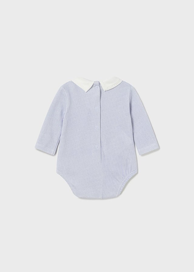 2758- Bodysuit for newborn boy - Winterblue Mayoral