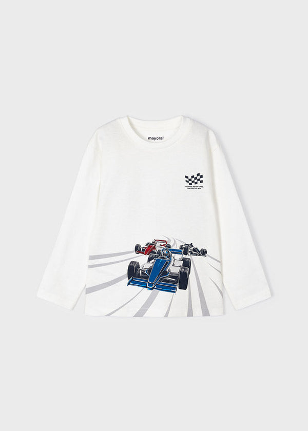 4017- L/s t-shirt for boy - Klein Blue Mayoral