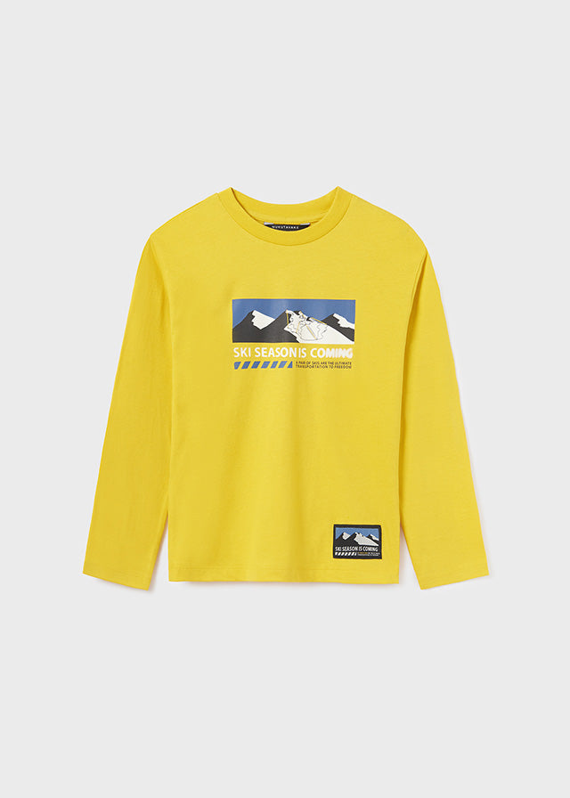 7064- L/s t-shirt for teen boy - Solar Mayoral