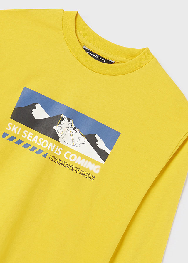 7064- L/s t-shirt for teen boy - Solar Mayoral