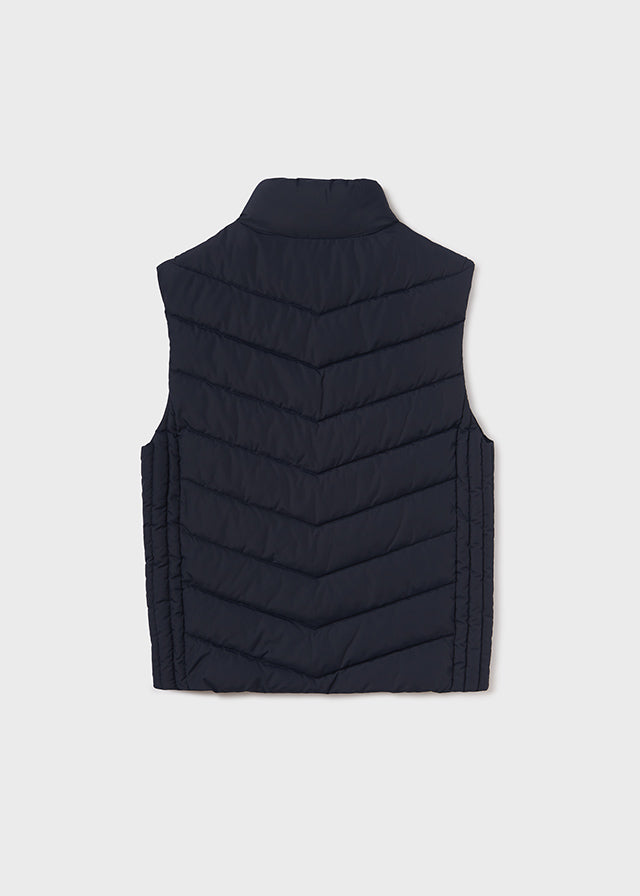 7388- Padded vest for teen boy - Navy Mayoral