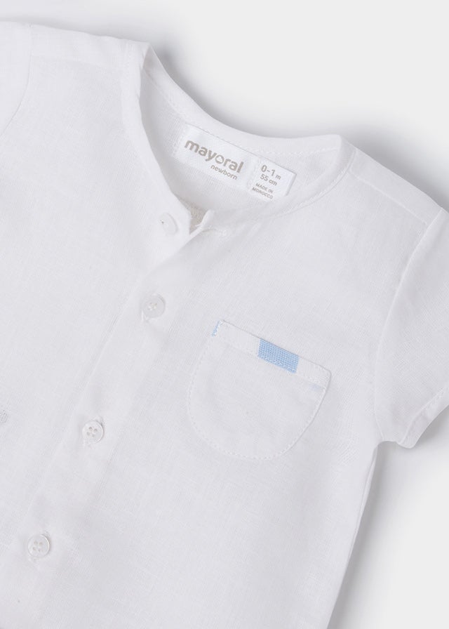 Stripes short trousers set for newborn boy - Bluebell Mayoral